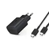 Adattatore da viaggio Samsung nero - Adattatore e cavo
