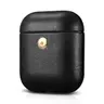 Airpods 1/2 Case - iCarer Echtleder Crazy Horse Black (IAP041-BK)