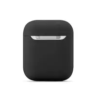 Airpods 1+2 - Étui en silicone noir pour écouteurs – Bild 3