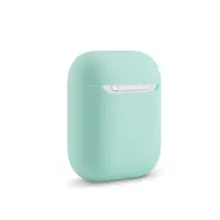 Airpods 1st+2nd Gen - Silicone Hang Case Mint Green – Bild 4