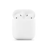 Airpods 1st+2nd Gen - Silicone Hang Case White – Bild 3