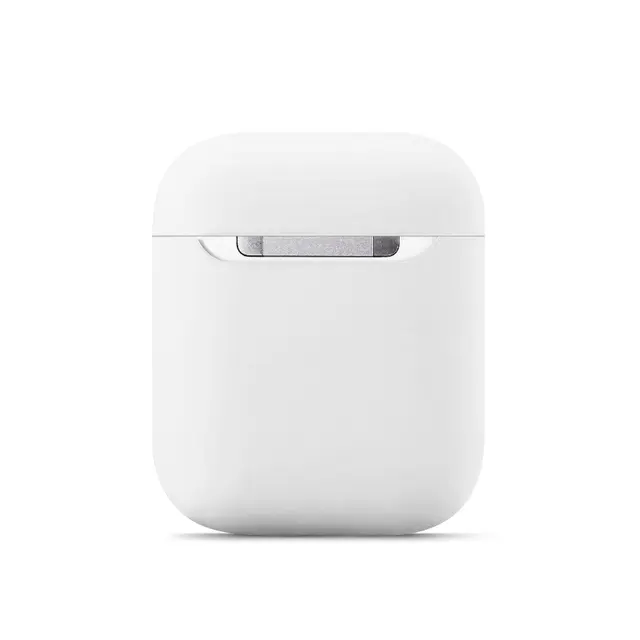 Airpods 1st+2nd Gen - Silicone Hang Case White