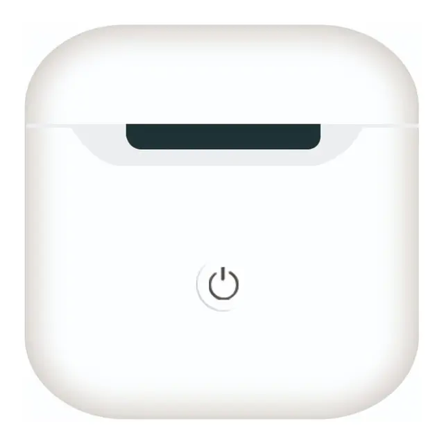 Airpods 3 - Custodia in silicone bianco