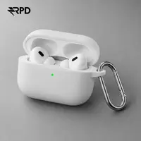 AirPods Pro 1ª/2ª generazione - Custodia in silicone Hang, bianco antico – Bild 3