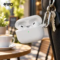 AirPods Pro 1ª/2ª generazione - Custodia in silicone Hang, bianco antico – Bild 4
