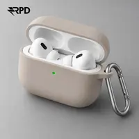 AirPods Pro 1ª/2ª generazione - Custodia in silicone Hang, colore Sand Powder – Bild 3