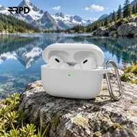 AirPods Pro 1re/2e génération - Étui en silicone Hang, blanc antique – Bild 5