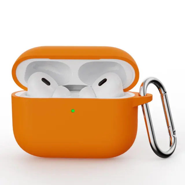 Airpods Pro 3 - Custodia in silicone arancione