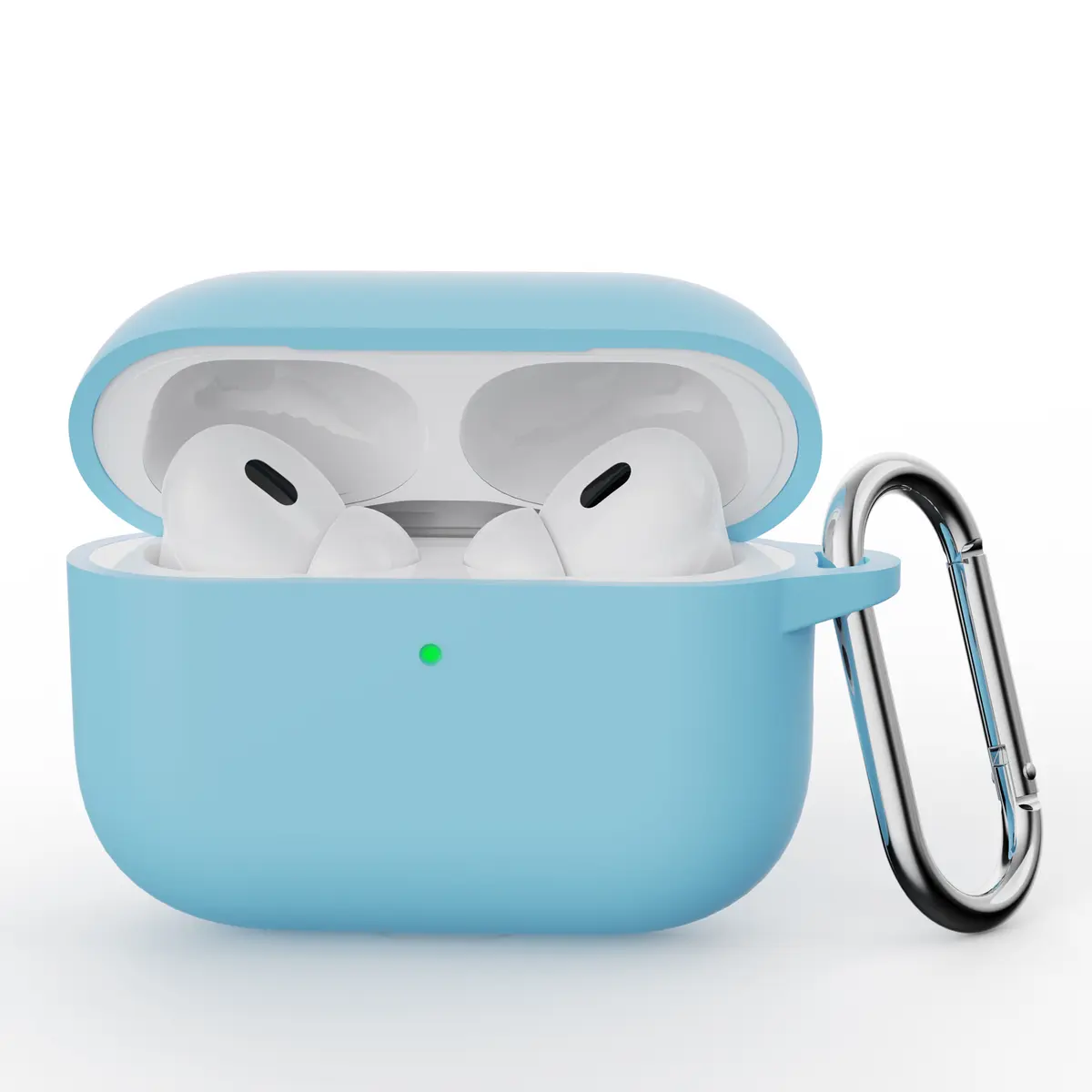 Airpods Pro 3 - Étui en silicone bleu clair