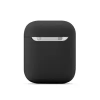Airpods Silicone Case 1+2. Gen Black – Bild 3
