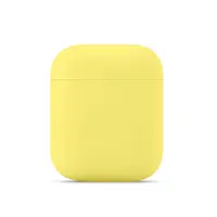 Airpods Silicone Case 1+2. Gen Yellow – Bild 1