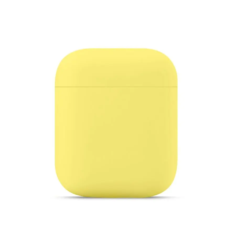 Airpods Silicone Case 1st+2nd Gen Yellow