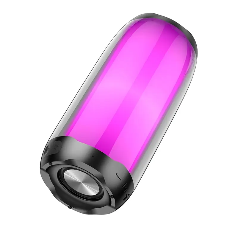 Altoparlante Bluetooth HOCO con cambio di colore in nero (HC8)