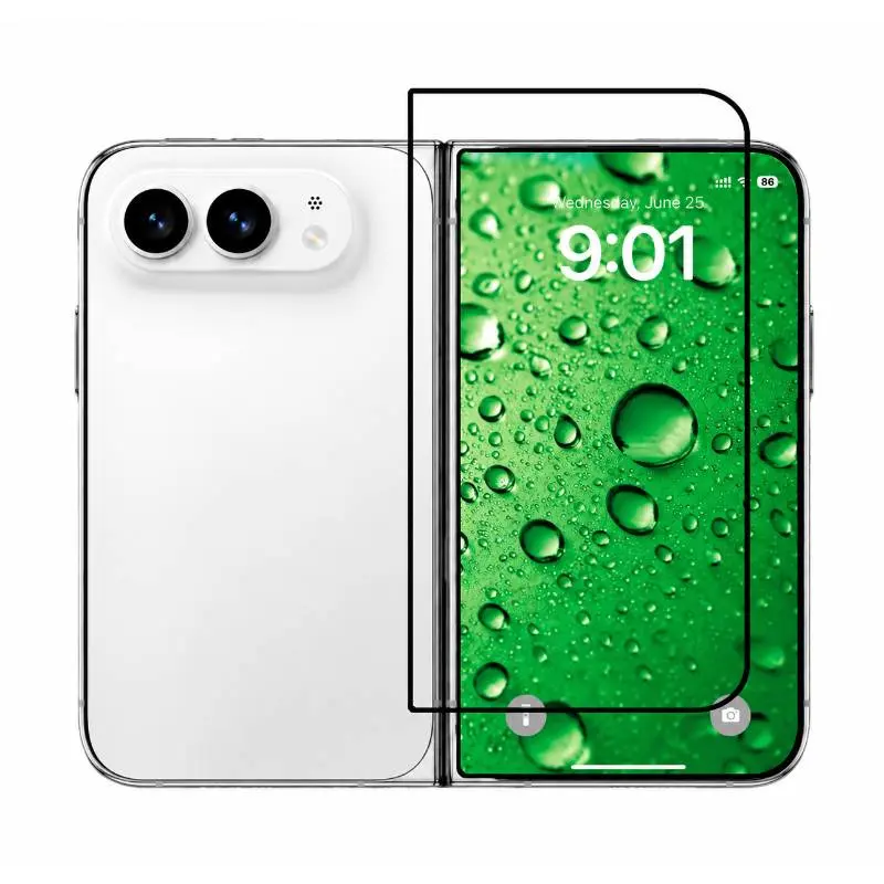 ANANK 3D HD Invisible Edge-to-Edge Panzerglas für iPhone Duo – 5-fach verstärkt