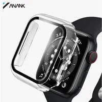 ANANK Apple Watch 40mm - Verre trempé / verre blindé avec étui bumper, Transparent – Bild 1