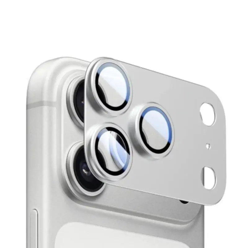 ANANK iPhone 17 Pro - All-in-one Camera Guard, Silver