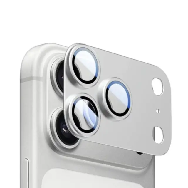 ANANK iPhone 17 Pro - All-in-one Camera Guard, Silver