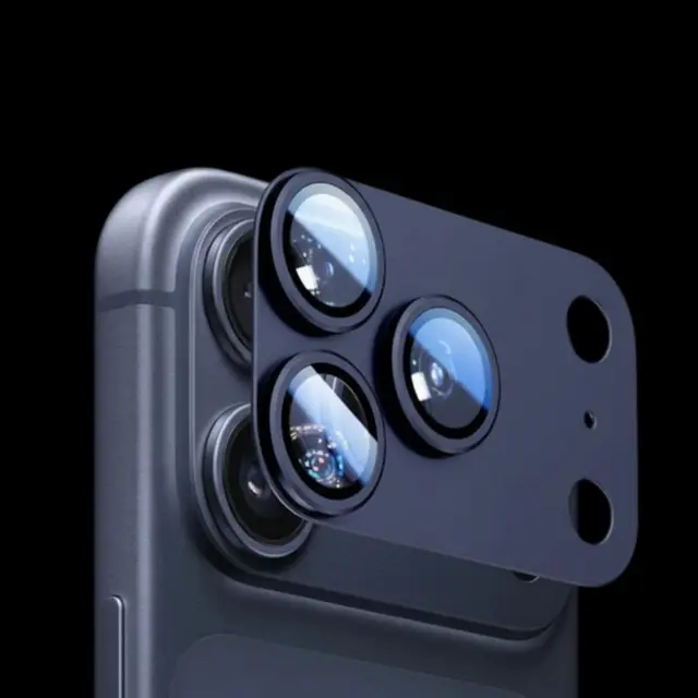 ANANK iPhone 17 Pro Max - All-in-one Camera Guard, Blue