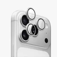 ANANK iPhone 18 Pro / 18 Pro Max – Protezione lente individuale – Corning AR 99%, Argento – Bild 1