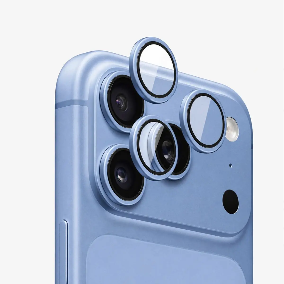 ANANK iPhone 18 Pro / 18 Pro Max – Protezione lente individuale – Corning AR 99%, Blu