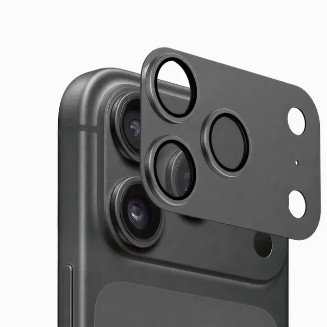 ANANK iPhone 18 Pro Max – Verre trempé caméra arrière – Corning AR 99% transmittance, Gris foncé