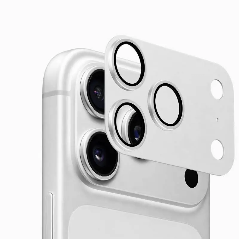 ANANK iPhone 18 Pro Max – Vetro fotocamera posteriore – Corning AR 99% trasmittanza, Argento