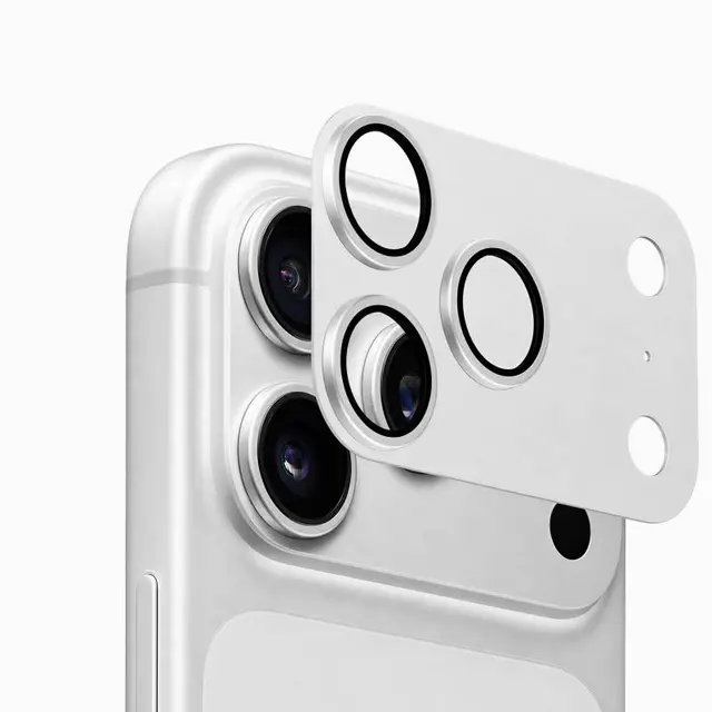 ANANK iPhone 18 Pro Max – Vetro fotocamera posteriore – Corning AR 99% trasmittanza, Argento