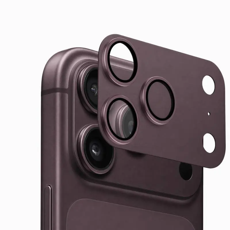 ANANK iPhone 18 Pro – Rückkamera Panzerglas – Corning AR 99% Transmittanz, Weinrot