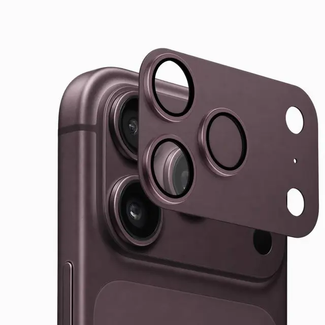 ANANK iPhone 18 Pro – Rückkamera Panzerglas – Corning AR 99% Transmittanz, Weinrot