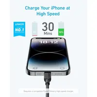 Anker 310 braided câble - USB-C vers Lightning - 0.9M - noir – Bild 4