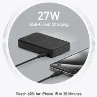 Anker A1654 P11 15W, Magsafe Banque de puissance sans fil (MagGo), 10000mAh, noir – Bild 8