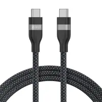 Anker braided cable - USB-C to USB-C - 0.9M - Black – Bild 1