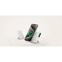 Anker Nano, batterie externe sans fil Magsafe avec écran intelligent, 10 000 mAh, blanche – Bild 1