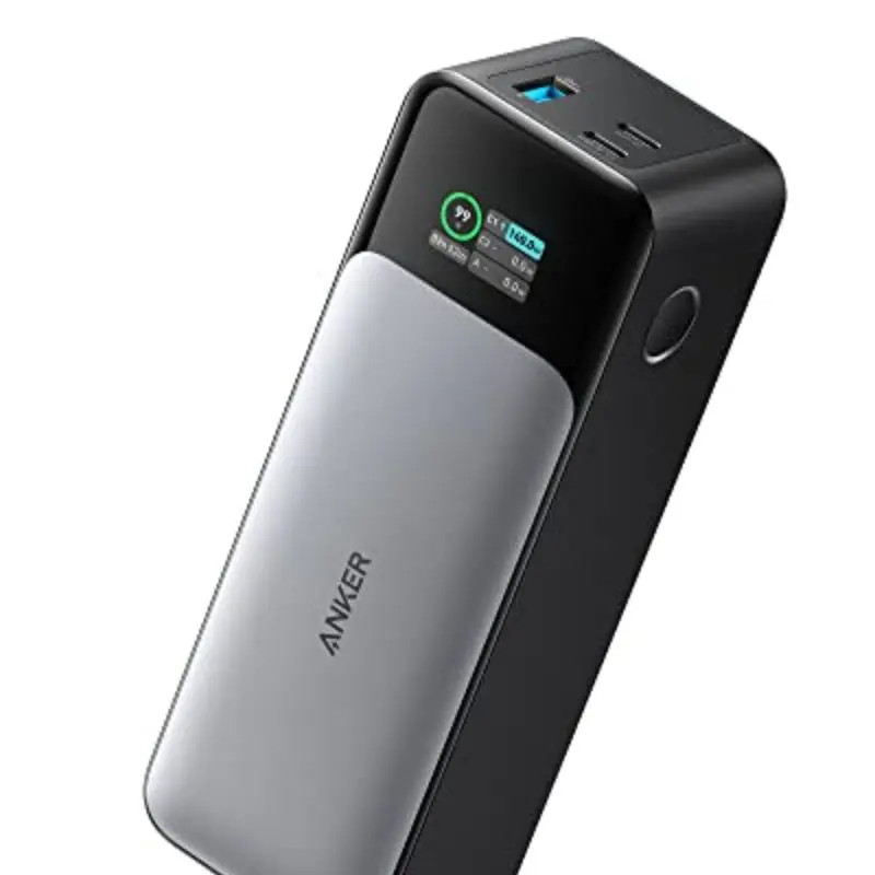 ANKER Powerbank 737 24.000mAh - 140W - 3x USB-C - 1x USB-A , nero