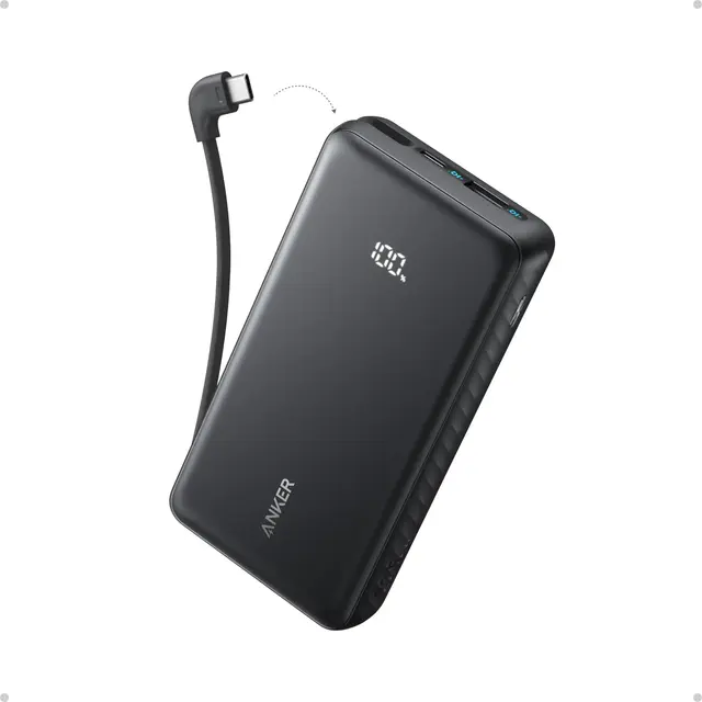 Anker - Powerbank portatile Zolo, 22,5W, 20000mAh, USB-C, nero