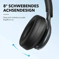 Anker Soundcore Space One - Casque à réduction de bruit - USB-C - 40H Playtime - noir – Bild 6