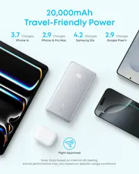 Anker - Zolo Portable Powerbank, 22.5W, 20000mAh, USB-C, schwarz – Bild 3