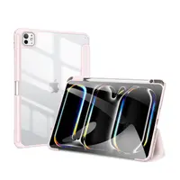 Apple iPad Air 6 11/Air 4/5 10.9 - Dux Ducis Toby Series mit Apple Pencil Halter, Pink – Bild 3