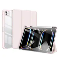 Apple iPad Air 6 11/Air 4/5 10.9 - Dux Ducis Toby Series mit Apple Pencil Halter, Pink – Bild 4