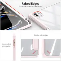 Apple iPad Air 6 11/Air 4/5 10.9 - Dux Ducis Toby Series with Apple Pencil Holder, Pink – Bild 5