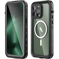 Apple iPhone 14 Plus - Redpepper IP68 Dot+ Series Étui étanche d'extérieur avec Magsafe, noir – Bild 1