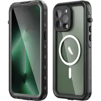 Apple iPhone 14 - Redpepper IP68 Dot+ Series Wasserdichtes Outdoor Case mit Magsafe, schwarz – Bild 1