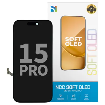 Apple iPhone 15 Pro Max High Refresh NCC Soft OLED Display Ersatzteil