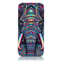 Apple iPhone 5 / iPhone 5S / iPhone SE - Luxo Aztec Elephant – Bild 1