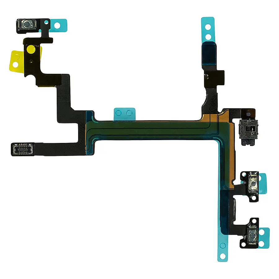 Apple iPhone 5 Lautstärkeregler / Lautlos / Ein-Aus-Schalter Flex Kabel, neu, original