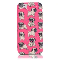 Apple iPhone 6 / iPhone 6S - Luxo Mops Pink – Bild 1