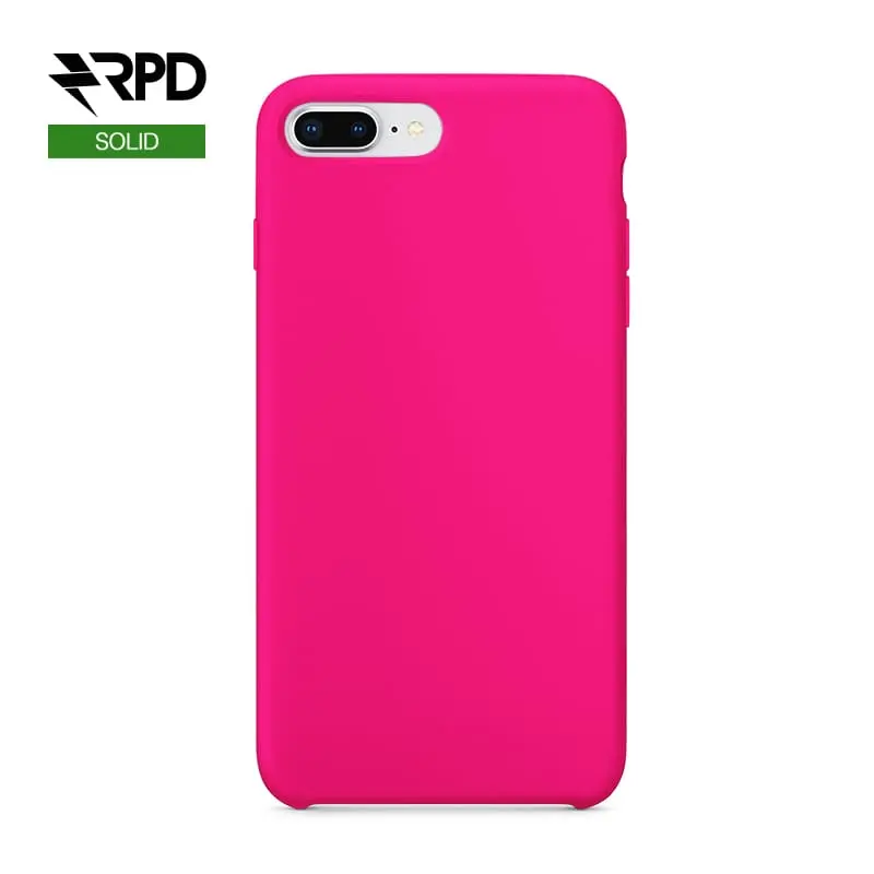 Apple iPhone 7/8 Plus - Solid Silicone Case Pink