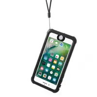 Apple iPhone 7 Plus / 8 Plus - Custodia impermeabile per esterni Redpepper IP68 serie Dot, nero – Bild 2