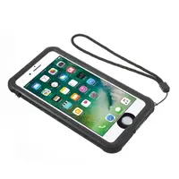Apple iPhone 7 Plus / 8 Plus - Custodia impermeabile per esterni Redpepper IP68 serie Dot, nero – Bild 3