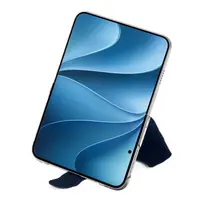 Apple iPhone Duo - Dux Ducis Skin Pro Series blu scuro MagStand – Bild 2